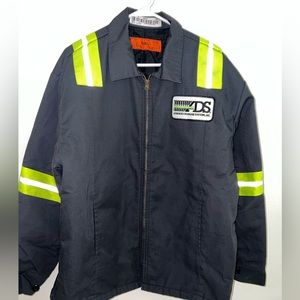 High Visibility Jacket, CINTAS, Lined and Filled, Men’s Large